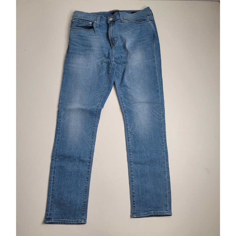 J.Crew Flex Jeans Mens 32x30 Slim Fit Light Wash Stretch Denim Pants